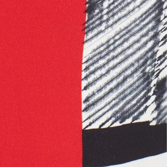 MILLY NEW Dress Striped ColorBlock Sheath Back Zip Women's 8 USA Sexy! - Picture 5 of 14